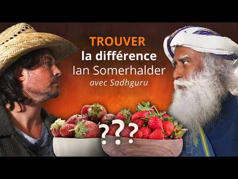 Ian Somerhalder et Sadhguru font une dégustation à l’aveugle