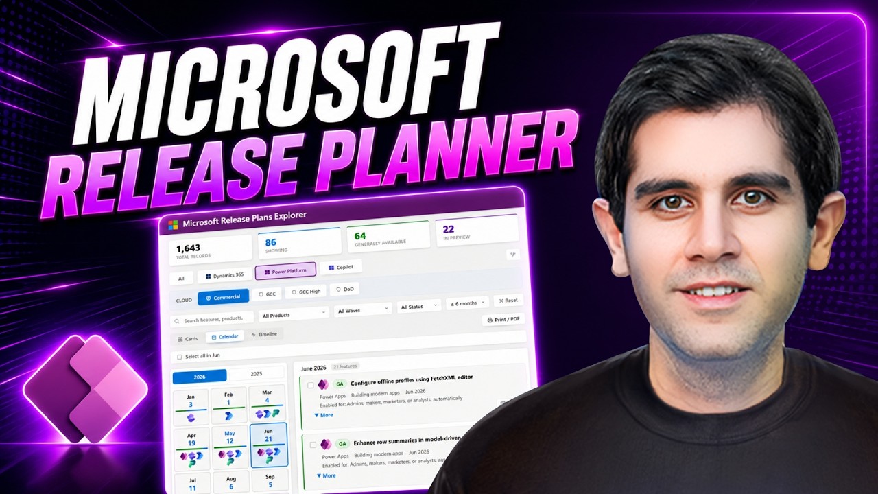 Stay Ahead of Power Platform, Dynamics 365 & Copilot Releases 🚀 | Microsoft Release Planner App
