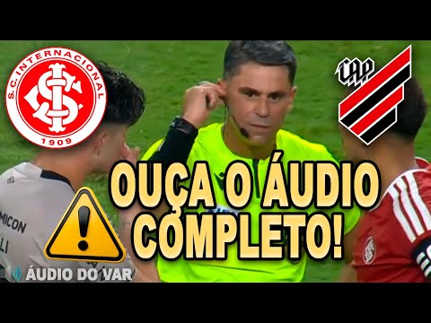 VAR audio: Goal disallowed | Internacional vs Athletico Paranaense