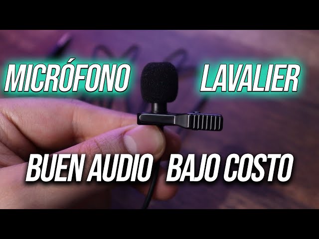 Vídeo relacionado con FRCOLOR Mini Micrófono Estéreo Portátil para Grabación de Voz Móviles y Laptops Compatible con Apple y Windows Color Negro