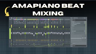 Amapiano Beat Mixing for Beginners | FL Studio Stock Plugin Tutorial