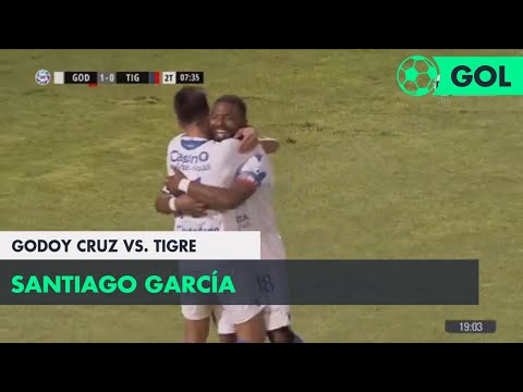 Santiago García (1-0) Godoy Cruz vs Tigre | Fecha 27 - Superliga Argentina 2017/2018