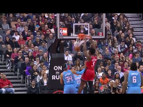 Raptors Highlights: Anunoby's Two-Handed Slam - March 25, 2018