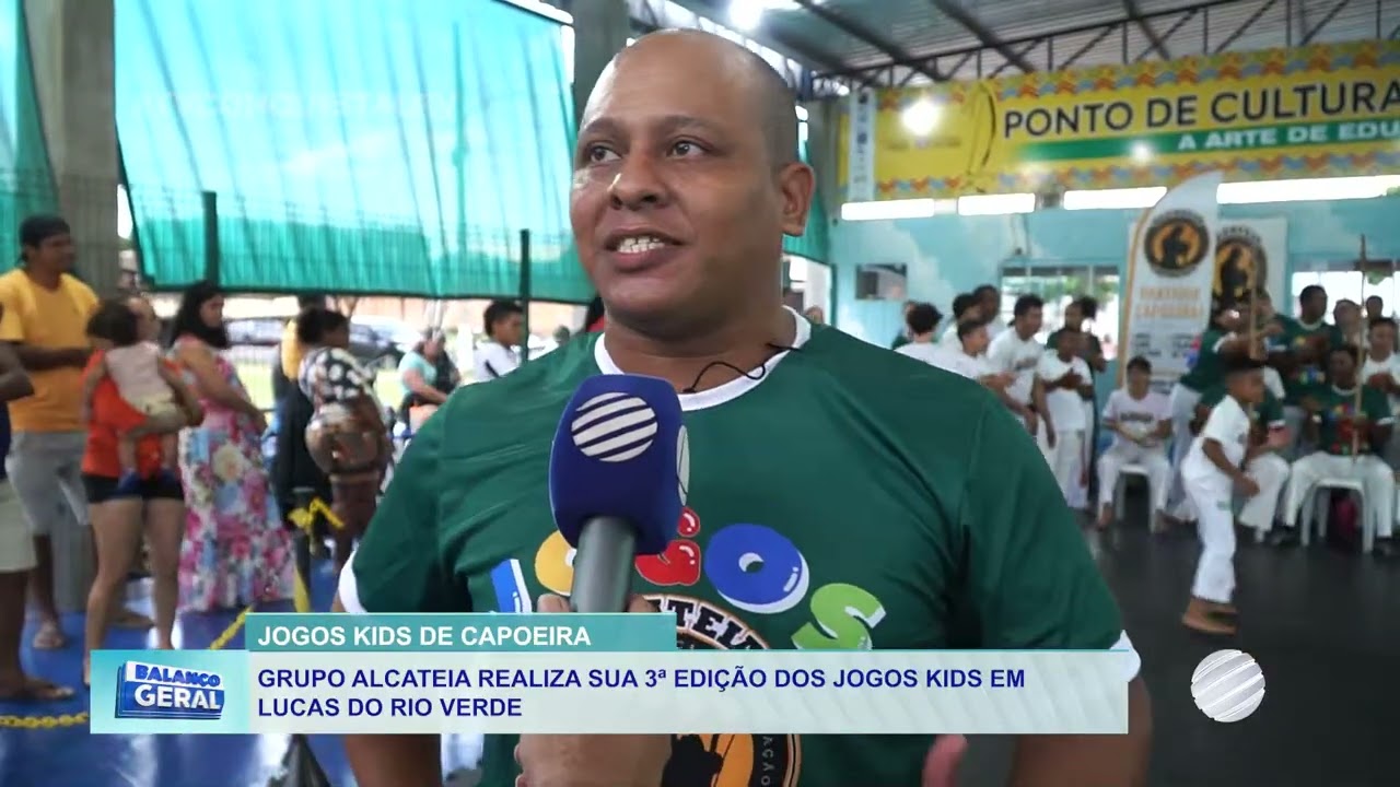 3ª Edição dos Jogos Alcateia Kids movimenta Lucas do Rio Verde com capoeira e inclusão.
