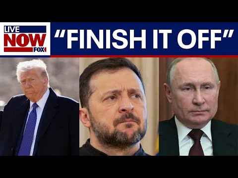 Video | President Trump calls for Russia-Ukraine summit "to finish it off" | LiveNOW from FOX
