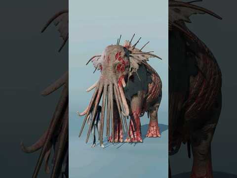 Zoochosis Parasite Monster Vs Zoochosis Infected Giraffe Monster