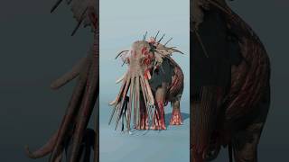 Zoochosis Parasite Monster Vs Zoochosis Infected Giraffe Monster