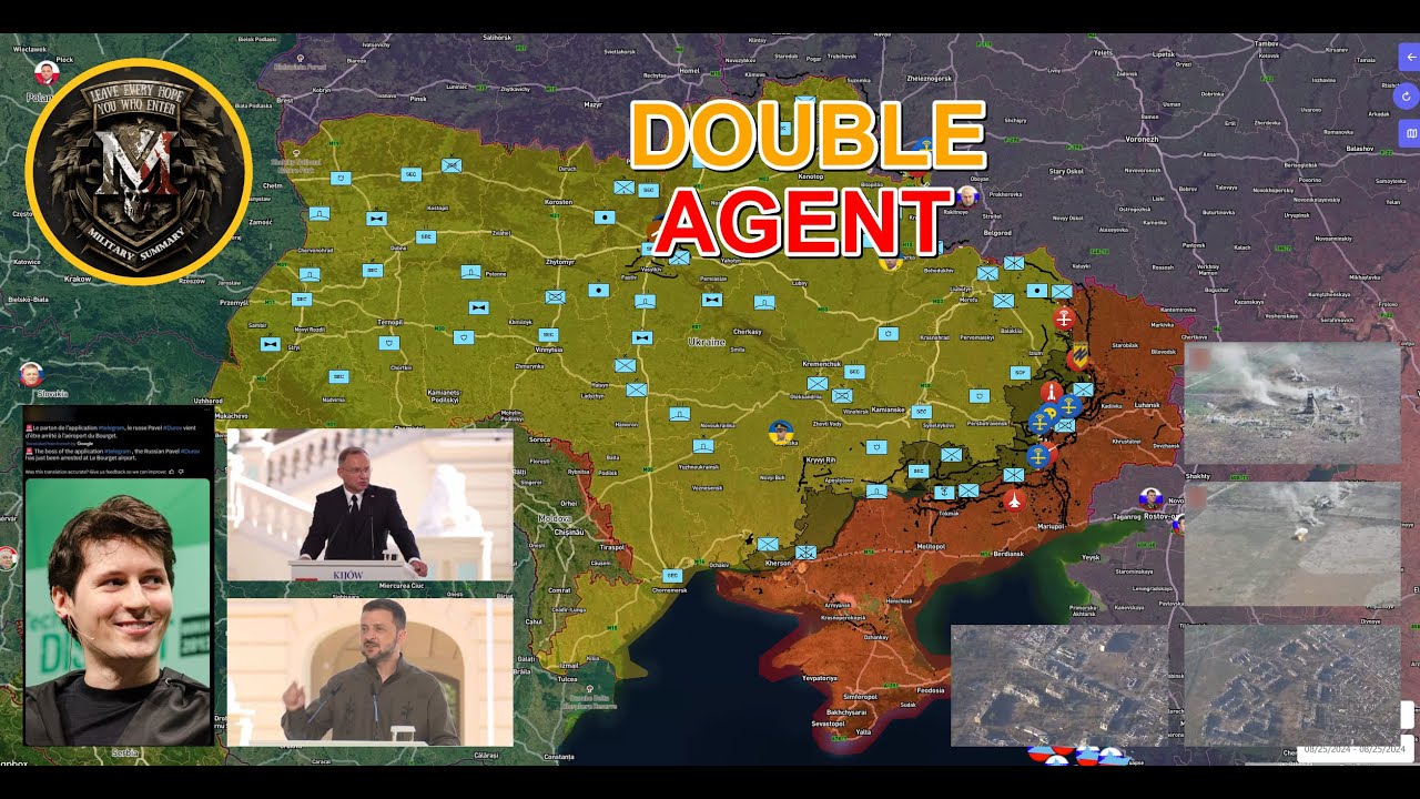 French Authorities Strike At Russians💥Krasnohorivka Offensive - Round 2 ⚔️Military Summary 2024.8.25