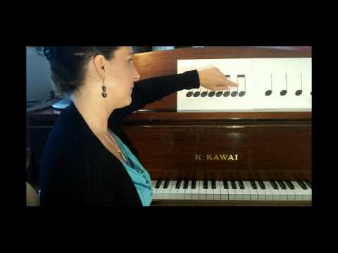 How to Play Piano | The Basics | Rhythm Lesson 1  | Tutorial by PianoVideoLessons [HD]