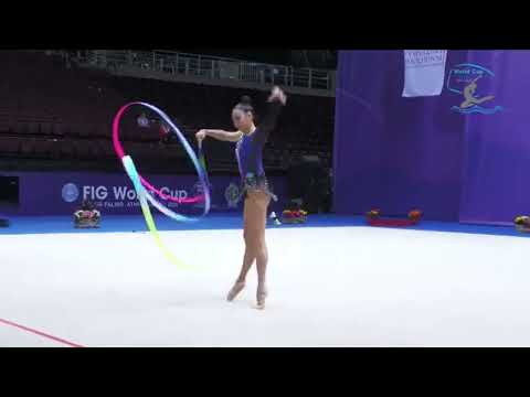 TANIYEVA Elzhana (KAZ) RIBBON AA 30.850 - WC Palaio Faliro 2024