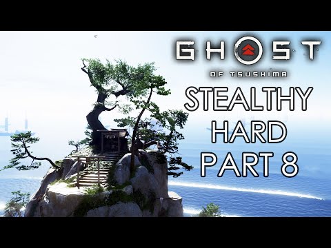 GHOST OF TSUSHIMA Stealthy Hard Gameplay Walkthrough Part 8 – REACHING SHRINES