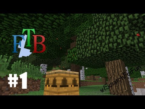 FTB Ultimate Episode 1 - Iron Producing Bees!!!!