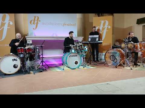 UpBeat Percussion Quartet - Ostinato (Giorgio Battistelli) Live @AscoliPicenoFestival