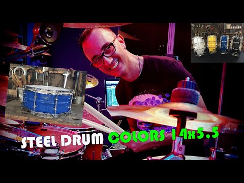 Steel Drum - Rullante Colors 14x5,5 - Test Audio e caratteristiche