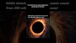 NASA captures a black hole’s sound!🤯