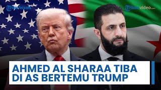 Sejarah Tercipta! Presiden Suriah Tiba di Washington Amerika untuk Bertemu Presiden Trump