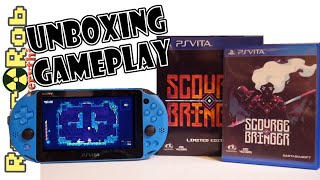 🎮 PS VITA Scourge Bringer Unboxing and Gameplay - I Need Anger Management! 🎮