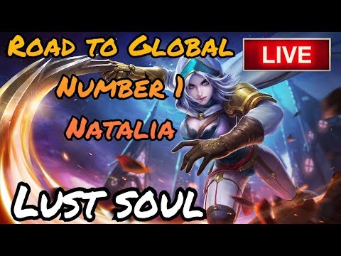 Road to global number 1 Natalia | Mobile Legends