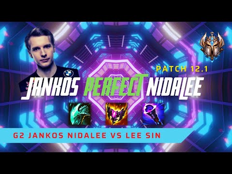 JANKOS PERFECT GAME WITH NIDALEE! - G2 Jankos Plays Nidalee Jungle! | Season 2022 (Patch 12.1)