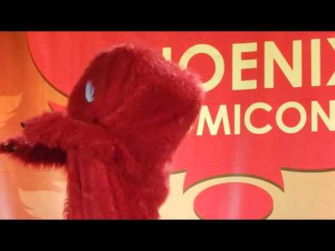Gossamer from Looney Tunes - Phoenix Comicon 2016