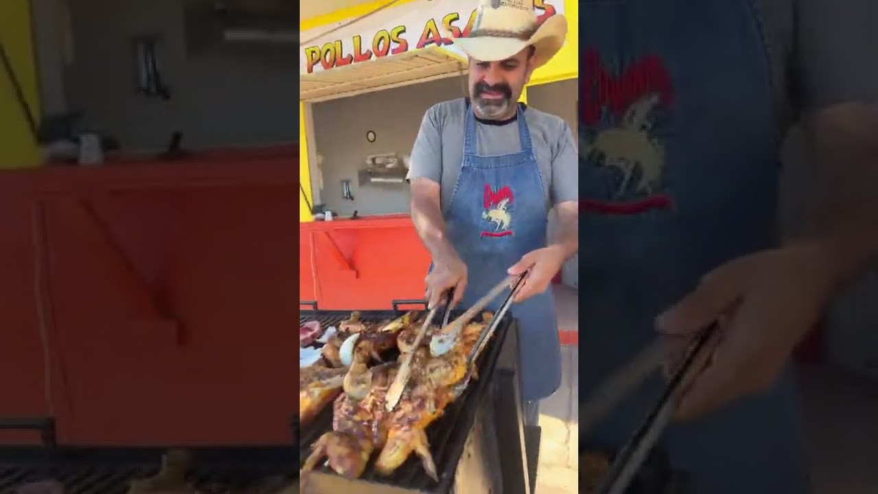 Pollos asados  al estilo Sinaloa .