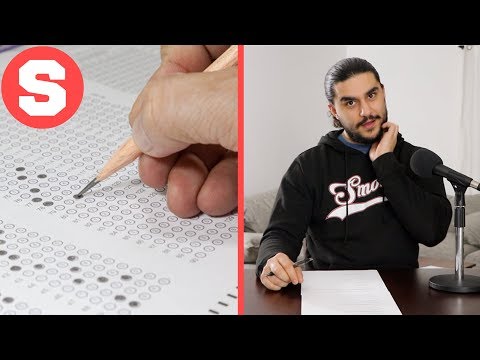 Grown Men Take An 8th Grade Test