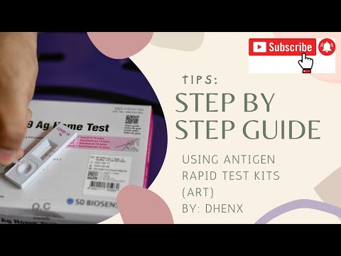 How to Use Antigen Rapid Test ART(COVID-19 Test Kit)