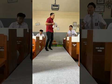 Gurunya sampai Lompat”karena siswa ini?!