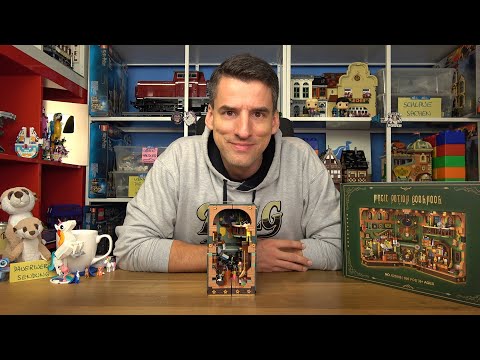 So geht ein Harry Potter Book Nook! Insoon® 625006 mit 1000 Teilen & Beleuchtung für 50€