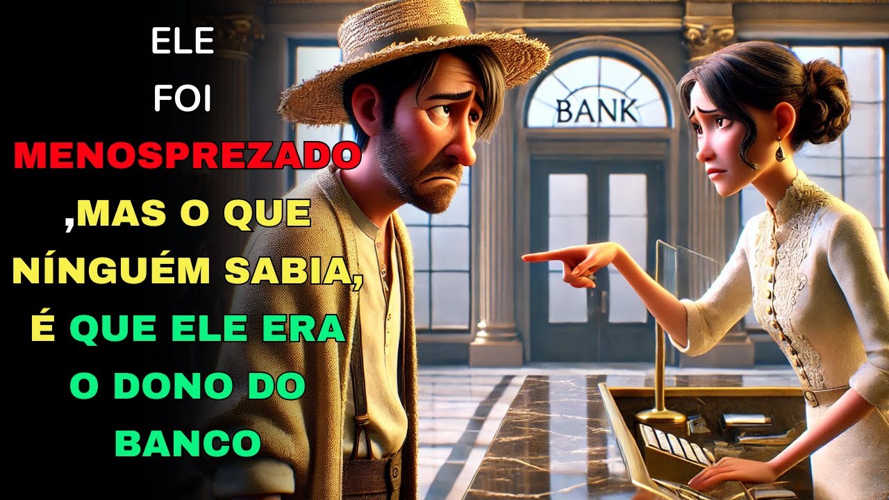 HOMEM É HUMILHADO EM AGÊNCIA, MAS O MUNDO DÁ VOLTAS....HISTÓRIA DE SUPERAÇÃO