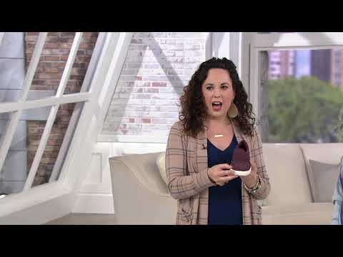 Earth Origins Perforated Leather Slip-On Shoes - Melissa on QVC