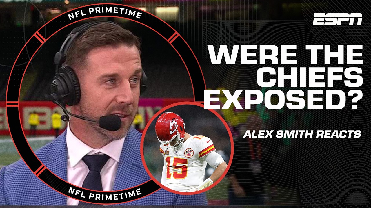 'HE WAS OUT THERE BY HIMSELF' 🗣️ Alex Smith says the Chiefs were EXPOSED 😳 | NFL PrimeTime