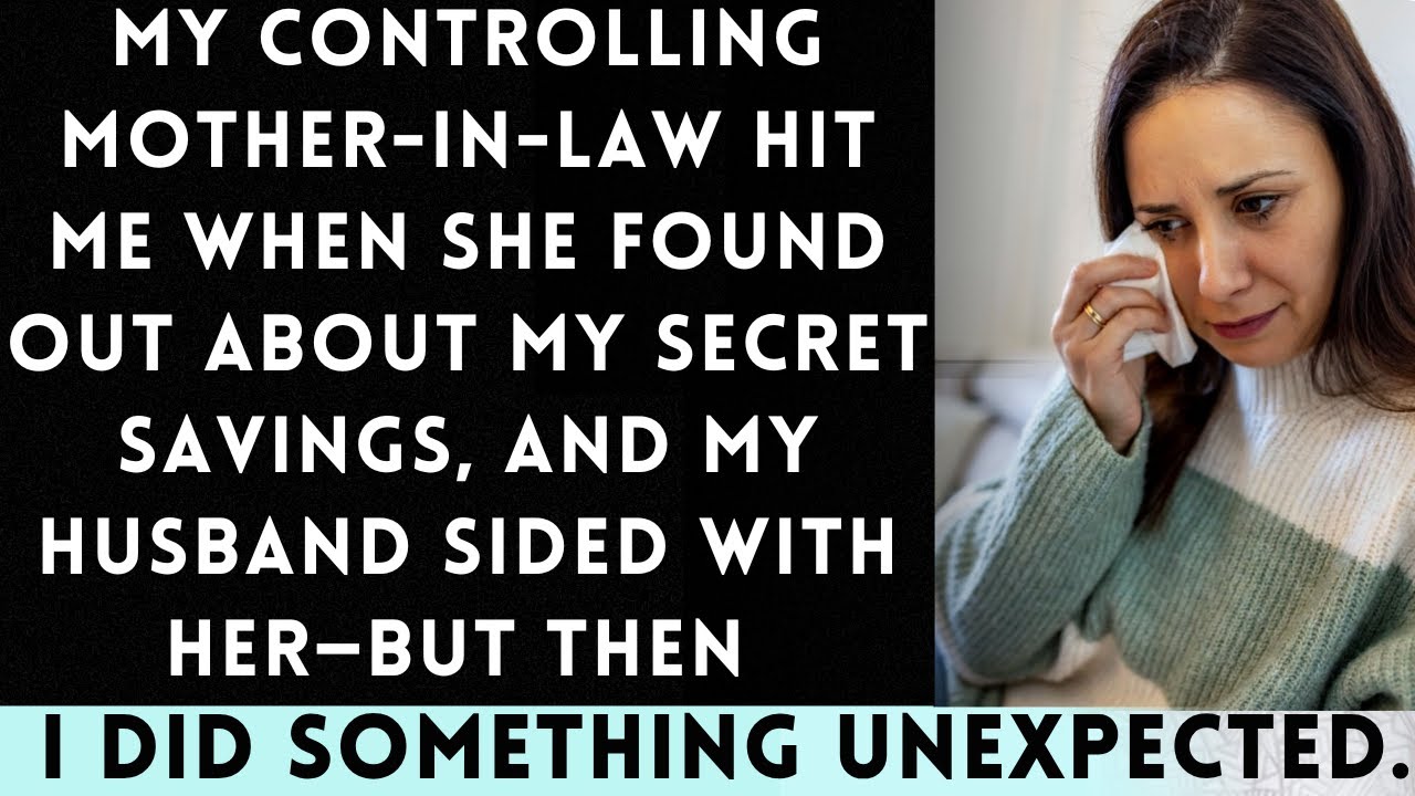 My Greedy Mother-in-Law Hit Me After Discovering My Secret Savings...