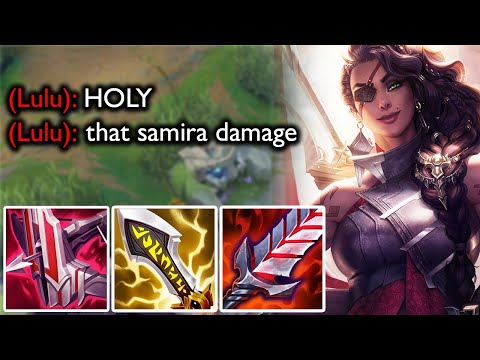 Samira is insane with the new changes - Samira ADC Iron to Master #42