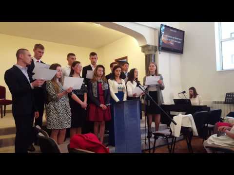 Psalmul 139:5-10 - cantare cantata in limba rusa de tinerii AZS din Cahul