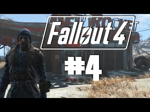 Fallout 4 Survival Difficulty Walkthrough - Melee Only Stealth Build - 04 (Dogmeat)