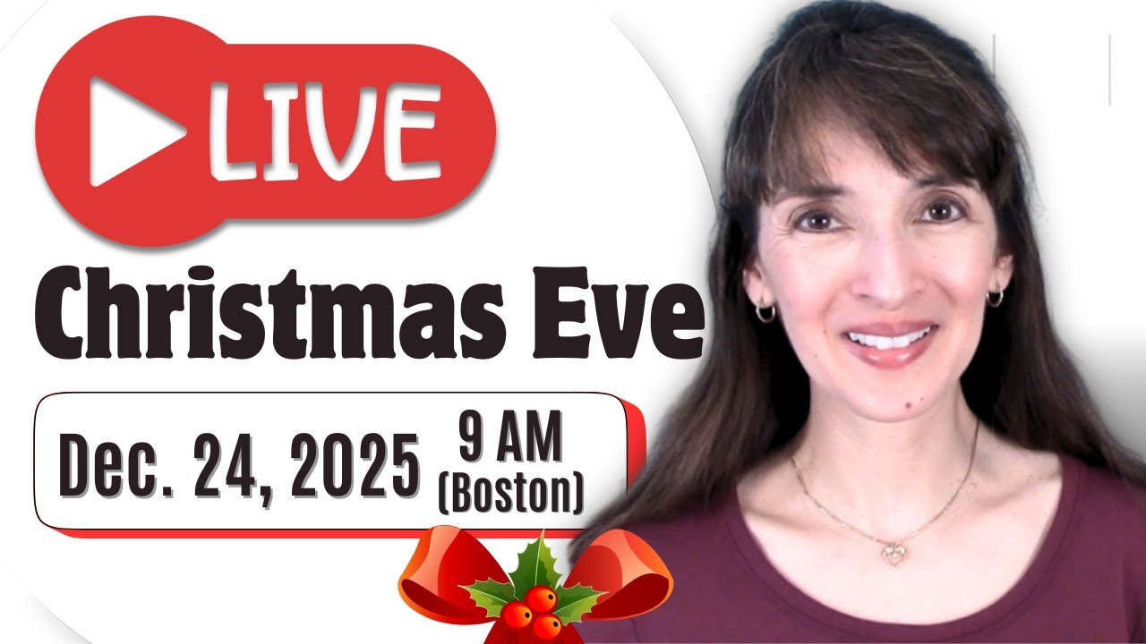 Christmas Eve 2025 Live with Jennifer