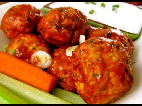 Spicy Buffalo Chicken Meatballs Recipe