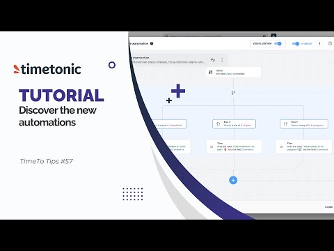 Discover the new TimeTonic automations