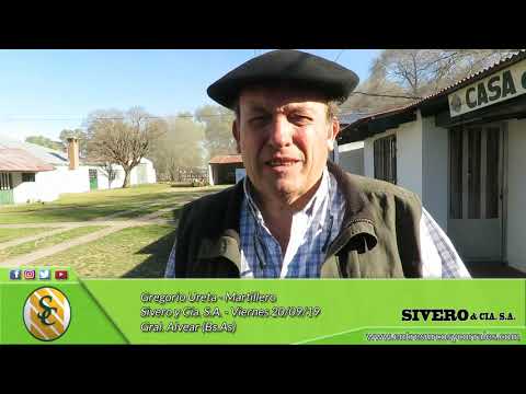 20-09-19 - Gregorio Ureta - Martillero - Sivero y Cía. S.A. - Gral  Alvear