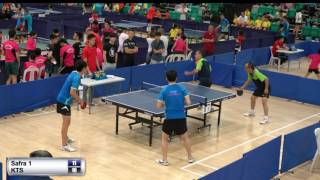 Singapore National Table Tennis League 2017 - 1st Leg - Safra 1 vs KTS