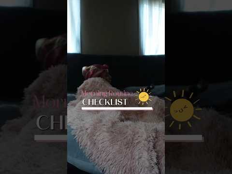 Mulai harimu dengan checklist rutinitas pagi yang bikin semangat! 🌅✨ Siap untuk produktivitas maksimal?