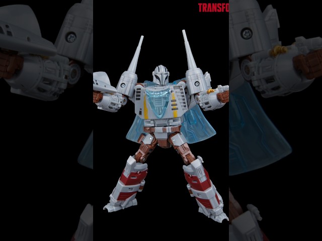 Vídeo relacionado con Transformers Collaborative Star Wars: The Mandalorian, Figura de acción N-1 Starfighter