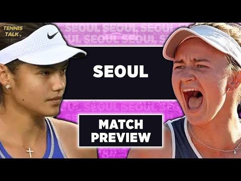 Raducanu vs Krejcikova | WTA Seoul 2025 | Tennis Talk Preview & Prediction