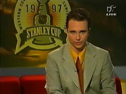 NHL STANLEY CUP FINALS 1997 - Game 4 - Detroit Red Wings @ Philadelphia Flyers - Part 1 - SWEDISH