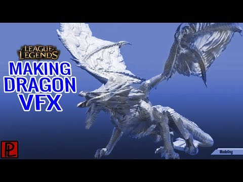 Making of League of Legend AR Elder Dragon VFX