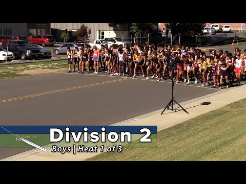 2021 XC - CIF-ss Prelims (Div 2 Boys, Heat 1 of 3) (Quick release)