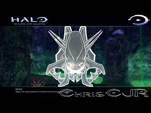 HALO Anniversary Legendary Mission 9 Keyes. 2 Players Xbox Live 1080p.