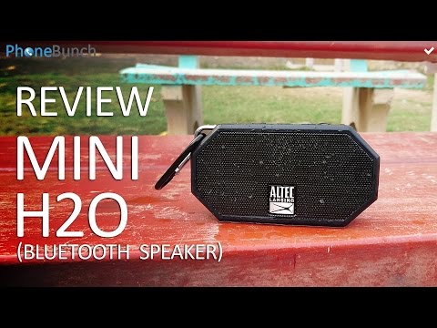 Altec Lansing Mini H2O Bluetooth Speakers Review
