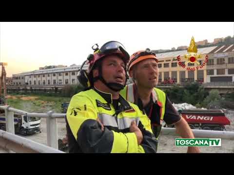 2018-08-20 PRATO -  IO E IL MIO CANE IN MISSIONE TRA LE MACERIE DI GENOVA